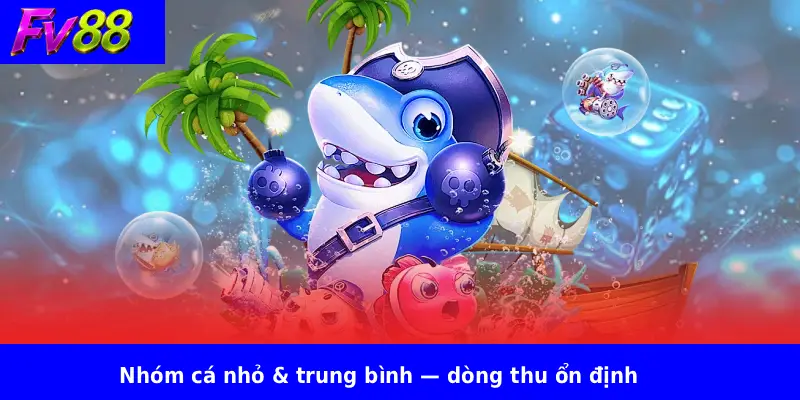 Nhóm cá nhỏ & trung bình — dòng thu ổn định